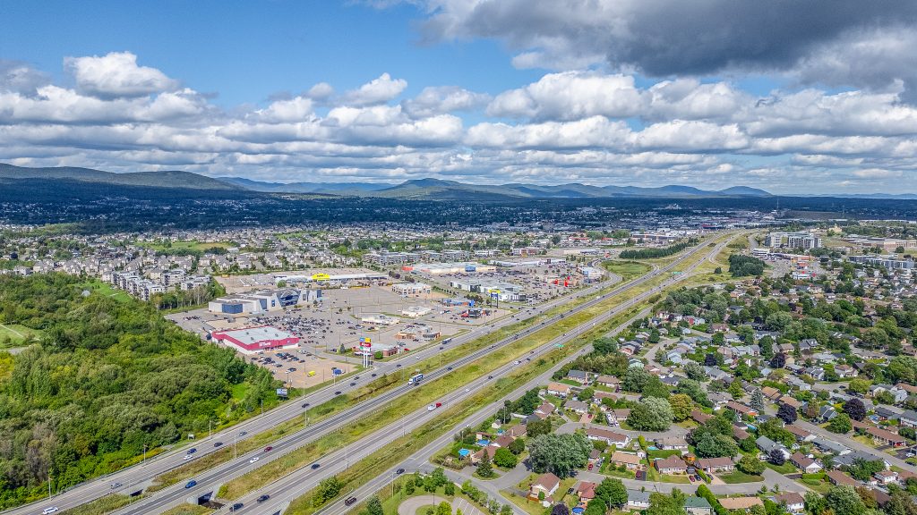Secteur commercial et autoroutes – Beauport Québec