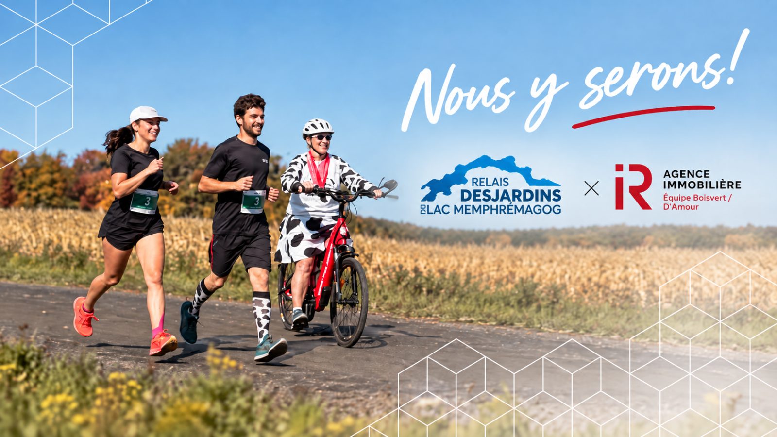 Cette année, on va encore plus loin : IR au Relais Desjardins du lac Memphrémagog